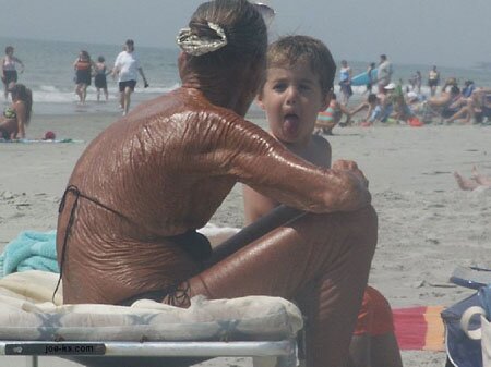 Old WOman Leathery Tan